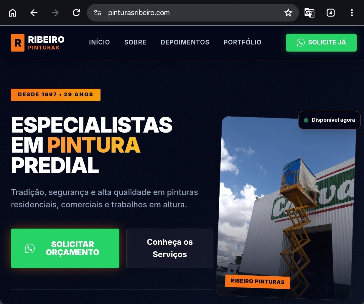 Projeto Ribeiro Pinturas
